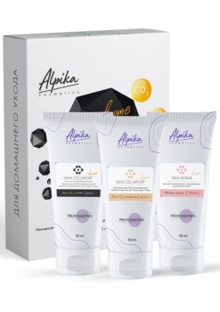 Альпика Alpika Skin CO2MFORT Home (Неинвазивная карбокситерапия для кожи лица и тела), 3*50 мл