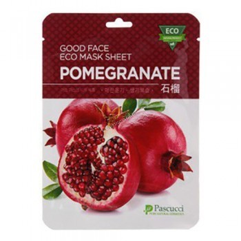 S+Miracle Good Face Eco Mask Sheet Pomegranate (   ), 20  - ,   