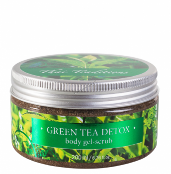 Thai Traditions Green Tea Detox Gel Body Scrub (-     ) - ,   