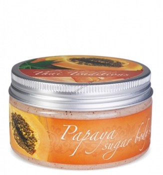 Thai Traditions Papaya Sugar Body Scrub (    ) - ,   