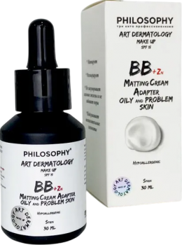 Art Dermatology BB + Zinc Matting Cream Adapter (BB-крем матирующий с цинком), 30 мл
