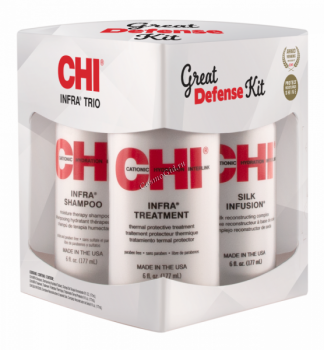 Chi Great Defense Kit (Набор для ухода за волосами), 531 мл