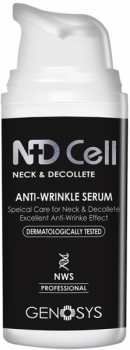 Genosys NDCell Anti-Wrinkle Serum (Антивозрастная сыворотка для шеи и зоны декольте), 30 мл