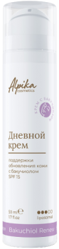 Альпика Bakuchiol Renew (Дневной крем поддержки обновления кожи с бакучиолом и SPF 15), 50 мл