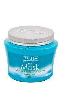 Dr. Sea Hair mask olive&papaya&green tea (     ,     ), 350 . - ,   
