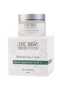 Dr. Sea Moisturizing cream (      ,      SPF15), 50 . - ,   