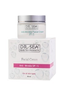 Dr. Sea facial cream anti-wrinkle spf 15 (     spf 15), 50 . - ,   