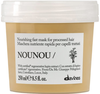 Nounou Fast Mask (Питательная экспресс-маска для химически поврежденных волос)