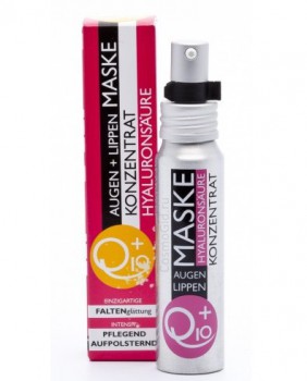 Eye + Lip Mask Concentrate Hyaluronic Acid +Q10 ( -       ), 35  - ,   