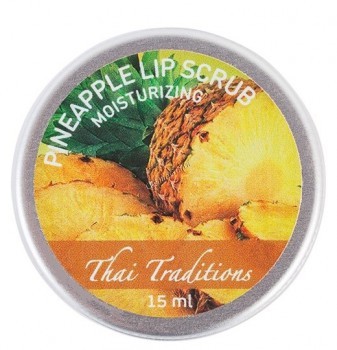 Thai Traditions Pineapple Lip Scrub (Скраб для губ Ананас), 15 мл