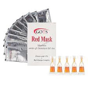 Goes RED MASK Антиоксидантная пилинг-маска (два препарата)
