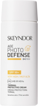Thermal Protective Crema Sensitive Skin SPF50+ (Термальный солнцезащитный крем для лица SPF50+), 75 мл