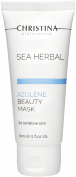 Christina Sea Herbal Beauty Mask Azulene for sensitive skin (Азуленовая маска красоты для чувствительной кожи)