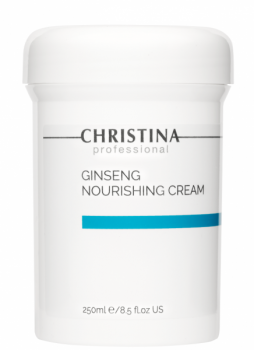 Сhristina Ginseng Nourishing Cream for normal skin (Питательный крем для нормальной кожи «Женьшень»), 250 мл