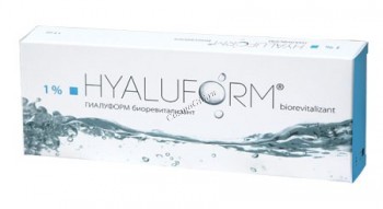 Hyaluform Hydro booster 1 % (Гиалуформ биоревитализант 1 %), 1 х 1,5 мл