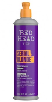 TiGi Bed Head Serial Blonde Purple Toning Shampoo (Шампунь для блондинок), 400 мл