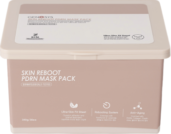 Skin Reboot PDRN Mask Pack (Питательная маска для полного обновления кожи с ПДРН), 30 шт