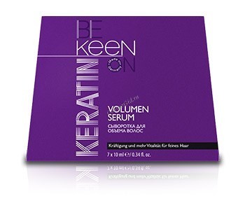 Keen Keratin Volumen Serum («Кератиновая сыворотка для объема волос»), 7 шт по10 мл