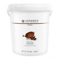 Janssen Body pack cocoa «Amazonia» (Пенящееся шоколадное обертывание «Амазония»), 4 кг