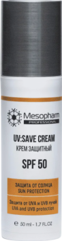 Mesopharm UV: Save Cream SPF 50 (Крем защитный), 50 мл