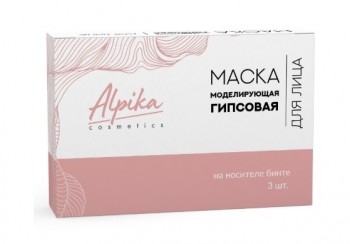 Альпика (Маска моделирующая на носителе бинте), 3 шт