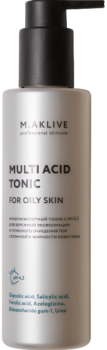 Multi Acid Tonic For Oily Skin (Мультикислотный тоник для жирной кожи), 200 мл