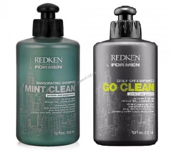 Набор Redken shampoo для мужчин (Шампуни для волос с тонизирующим эффектом), 300 мл.