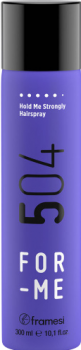 For-me 504 Hold Me Strongly Hairspray (Неаэрозольный лак для волос сильной фиксации), 300 мл