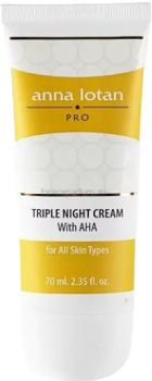 PRO Triple Night Cream With AHA (Обновляющий Ночной крем Triple с АНА кислотами), 70 мл