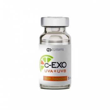 C-EXO UVA + UVB (Экзосомальный скинбустер снижающий фотоиндуцированное повреждение клеток, вызванное экзогенными факторами), 5 мл
