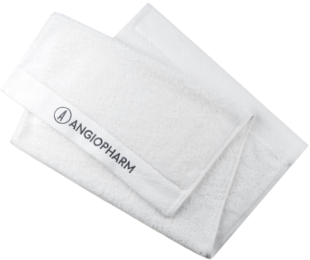 (Полотенце брендированное Angiopharm 70x140), 1 шт