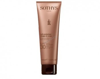 Sothys Protective Lotion Face And Body SPF30 High Protection UVA/UVB (Эмульсия с SPF-30 для лица и тела)