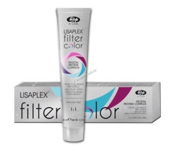 Lisap Lisaplex Filter Color (Кремово-гелевый безаммиачный краситель-фильтр с эффектом Металлик), 100 мл