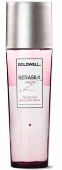 Goldwell Kerasilk Color Protective Blow-Dry Spray (Термозащитный спрей для окрашенных волос), 125 мл