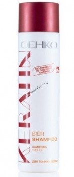 Cehko Keratin Bier shampoo (Шампунь пивной с кератином для тонких волос), 250 мл
