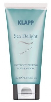 Klapp Sea Delight Soft body peeling Blue Lagoon (Пилинг для тела «Голубая лагуна»), 150 мл