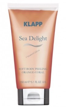 Klapp Sea Delight Soft body peeling orange-coral (    ), 150  - ,   
