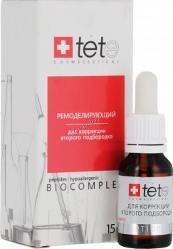 TETe Cosmeceutical (Биокомплекс «Ремоделирующий» для коррекции второго подбородка), 15 мл