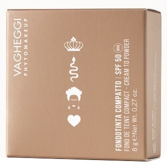 Cream To Powder SPF50 (Компактная натуральная тональная основа SPF50), 8 мл