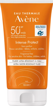 Intence Protect Fluid SPF50+ (Ультра-водостойкий солнцезащитный флюид SPF50+), 150 мл