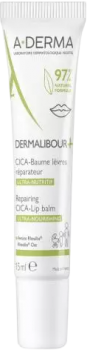 Dermalibour+ Cica Balsam (Восстанавливающий бальзам для губ), 15 мл