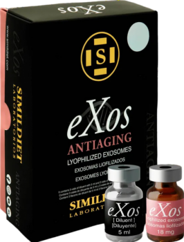 eXos Antiaging (Регенеративный комплекс на основе растительных экзосом eXos), 2 фазы 18мг + 5 мл