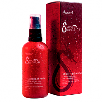 Cream-Seal Draco SPF 10+ PA++++ (Защитный крем с WOW-эффектом и «Кровью дракона»), 100 мл