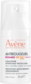 Antirougeurs Rosamed SPF50+ Concentrate (Защитный увлажняющий концентрат для кожи, склонной к покраснениям), 30 мл