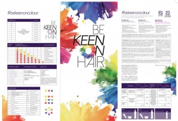 Keen Colour 2019 Chart (Карта оттенков Colour, картон), 1 шт.