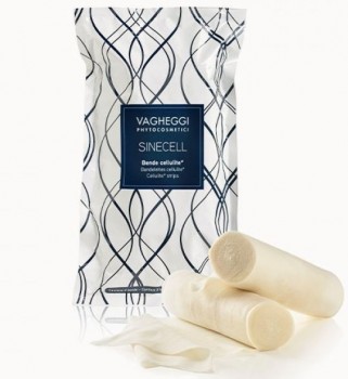 Vagheggi Sinecell Line Cellulite Strips 2 Wraps (Бандажи пропитанные для антицеллюлитного обёртывания), 2 шт х 15см*8м