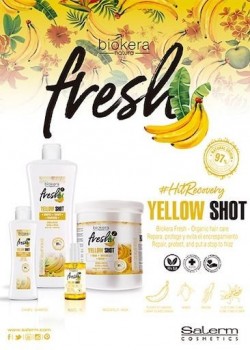 Salerm Poster Yellow Shot (Постер Fresh Yellow Shot), 1 шт.