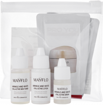 Mayflo Wrinkle And White Vital (Мини-набор уходовых средств)