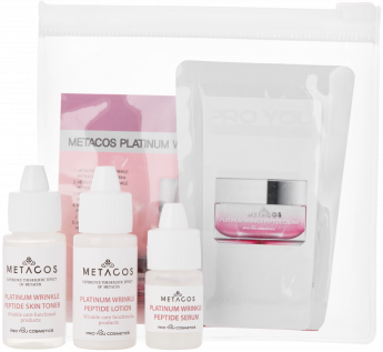 Metacos Platinum Wrinkle Peptide (Мини-набор уходовых средств)