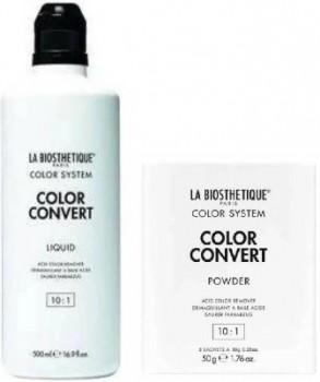 Color Convert Kit (Набор лосьон и пудра для декапирования), 500 мл + 5*10г